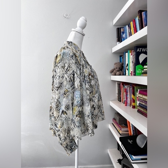 IRO Kleok Blouse Silk Blend Large (40) - Picture 7 of 15